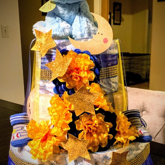 Star Light story book Diaper Cake